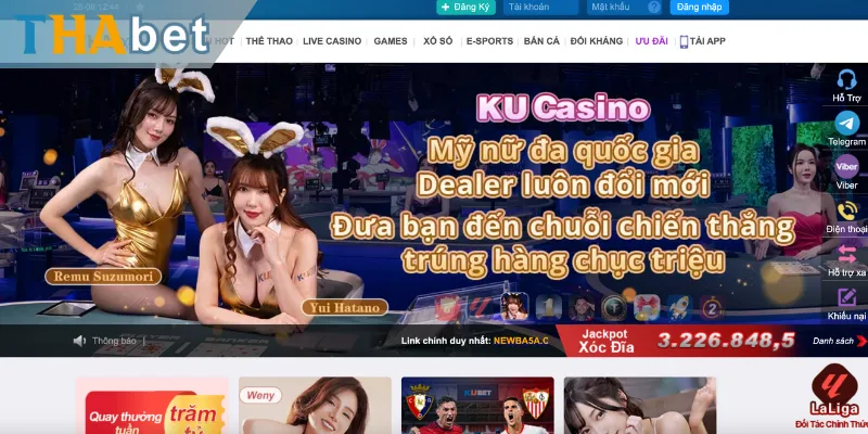 Khám phá sảnh Live Casino Thabet