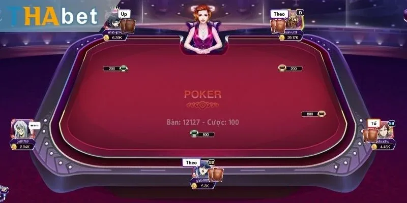 Nhiều tính năng hữu ích trong game Poker tại Thabet